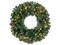 Allstate; Allstate Pre-Lit Deluxe Windsor Pine Small Artificial Christmas Wreath - 12" - Clear Lights; Category:Lighted Christmas Wreaths; Image:2